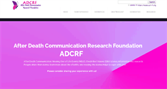 Desktop Screenshot of adcrf.org